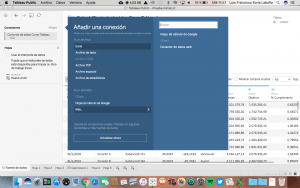 Como relacionar tablas en Tableau Public