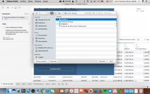 Como relacionar tablas en Tableau Public