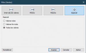 Crear Filtros Tableau 6