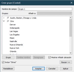 Crear Grupo Visual Tableau 4