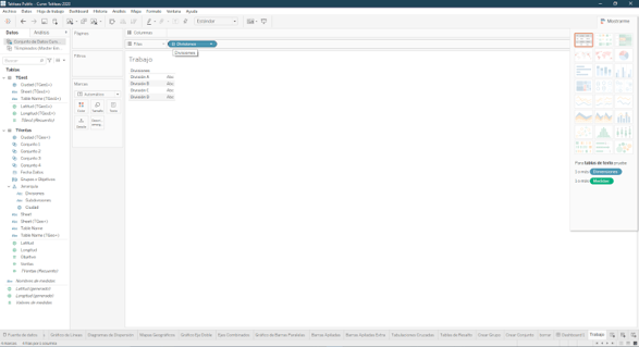 Crear Jerarquías en Tableau 7